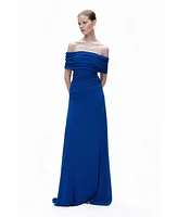 Nocturne Women's Draped Maxi Dress