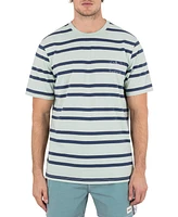 Hurley Men's Naturals Stripe Short Sleeve T-Shirt