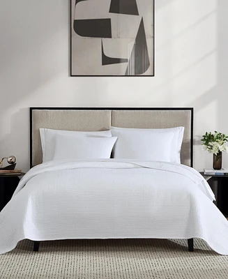 Vera Wang Cotton Voile Solid 3-Pc. Quilt Set