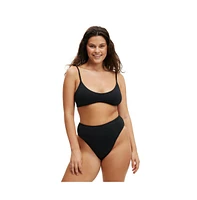 Cotton On Women's Super Scoop Bikini Top