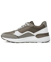Michael Kors Men's Trevor Leather & Mesh Trainers