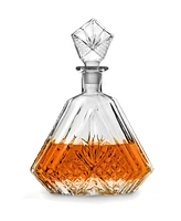Godinger Dublin Triangular Crystal Decanter, 20 oz.