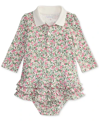 Polo Ralph Lauren Baby Girls Ruffled Floral Dress