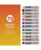 Sakura Cray-Pas Junior Artist Oil Pastels, 6 Sets of 12