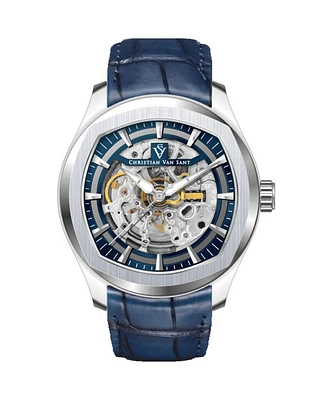 Christian Van Sant Men's Romeo Blue Dial Watch