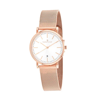 Christian Van Sant Women's Paradigm Silver Dial Watch