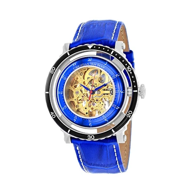 Christian Van Sant Men's Dome Gold Dial Watch - CV0741