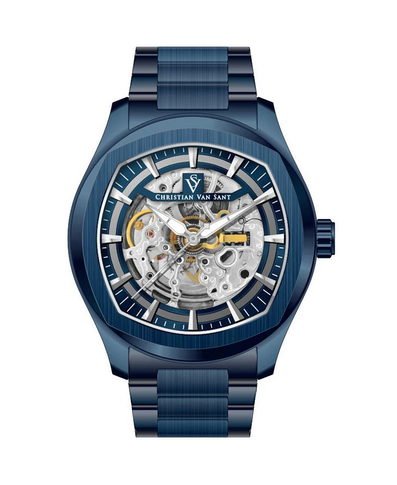 Christian Van Sant Men's Romeo Blue Dial Watch - CV9511