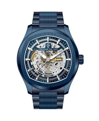 Christian Van Sant Men's Romeo Blue Dial Watch - CV9511
