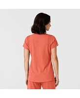 Wink Women's Nova Flex-n-Reach Shoulder Panel V-Neck Scrub Top