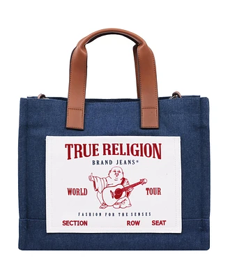 True Religion Medium Buddha Pocket Tote