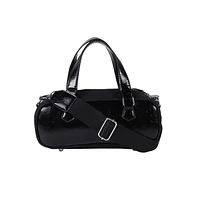 Haute Sauce Women's The Small Retro Bowling Bag - Onyx Black