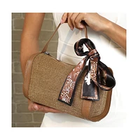 Women's The Denim-Daze Hand Bag - Peanut Brown