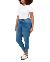 Seven7 Plus High Rise Curvy Legging Jeans