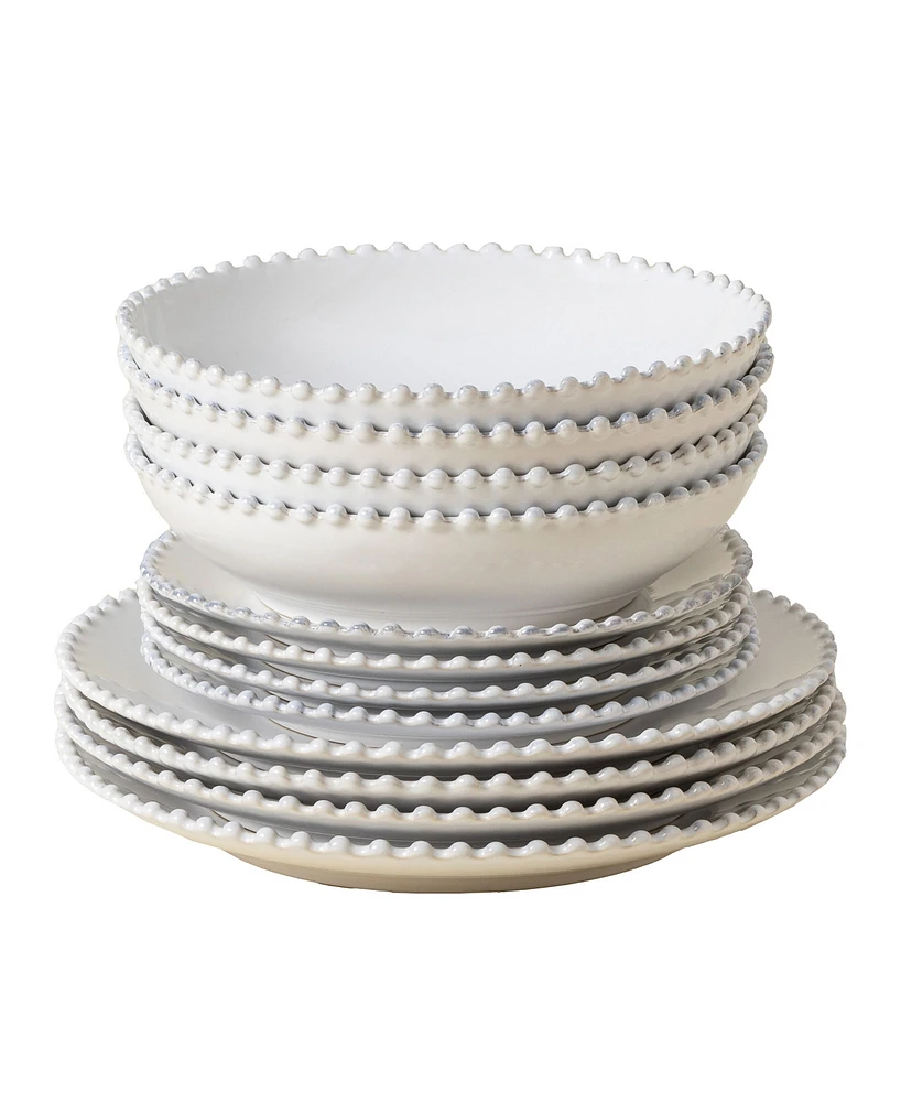 Casafina by Costa Nova Pearl 12-Pc. Dinnerware Set