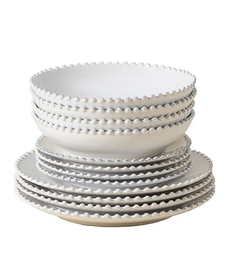 Casafina by Costa Nova Pearl 12-Pc. Dinnerware Set