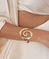 Ettika Aura Swirl Cuff Bracelet