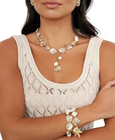 Ettika True Shell Pendant Necklace