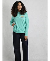 Weird Fish Women's Back Print Popover Hoodie