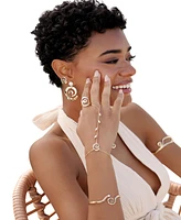 Ettika Aura Mother of Pearl Hand Chain