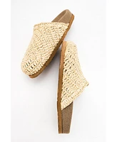 Prologue Shoes Loop Woven Slide Sandal (Women)