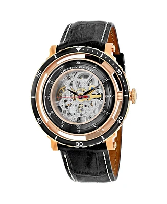 Christian Van Sant Men's Dome Silver Dial Watch