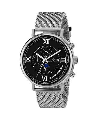 Christian Van Sant Men's Somptueuse Ltd Black Dial Watch - CV1151