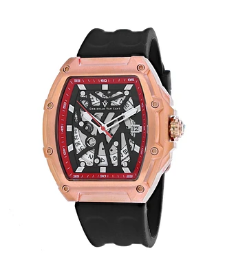 Christian Van Sant Men's Odyssey Black Dial Watch - CV6194B