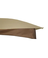 Flynama Replacement Canopy Top for Lowe's Allen Roth Heavy Duty Gazebo Roof Gazebo Top with Air Vent 10X12 Gazebo CoverReplacement Top Only (beige)