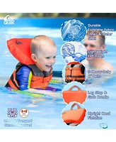 Quiksilver Infant Uscg Life Vest, Upright Flotation & Grab Handle for Trips