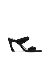 Schutz Women's Meline Twisted Dual-Band Mule Sandals