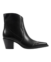 Marc Fisher Ltd Women's Giulie Western Block Heel Booties