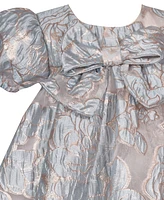 Bonnie Baby Girls Floral Trapeze Party Dress