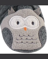 Hudson Baby Baby Boys Hudson Cozy Fleece Booties, Snowman, 0-6 Months