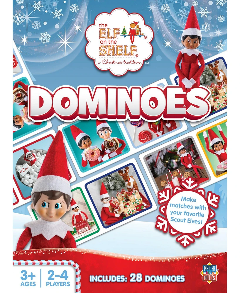 MasterPieces Elf on the Shelf Picture Dominoes for Kids