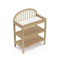 Graco Olivia Changing Table with Water-Resistant Changing Pad (Driftwood)
