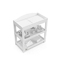 Graco Customizable Changing Table with Water-Resistant Changing Pad - (White)
