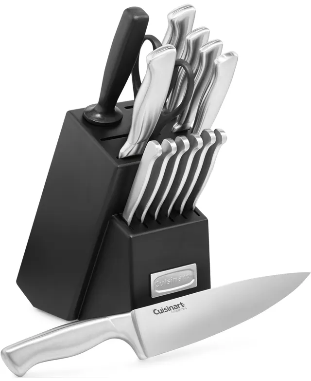 Cuisinart Caskata 15 Piece German Stainless Steel Cutlery Block Set