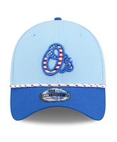 New Era Men's Light Blue/Blue Baltimore Orioles 2025 Fourth of July 39THIRTY Flex Hat