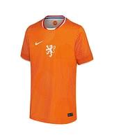 Nike Big Boys and Girls Orange Netherlands Women's National Team 2025/26 Home Replica Jersey