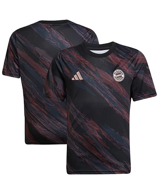 Adidas Big Boys and Girls Black Bayern Munich 2025/26 Pre-Match Jersey