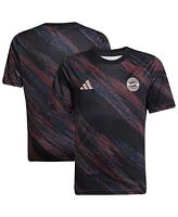 Adidas Big Boys and Girls Black Bayern Munich 2025/26 Pre-Match Jersey