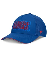 Fanatics Men's Blue New York Rangers Fundamental Flex Hat