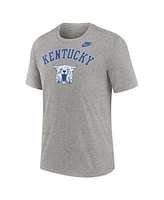 Nike Men's Heather Gray Kentucky Wildcats Legacy Arch Tri-Blend T-Shirt