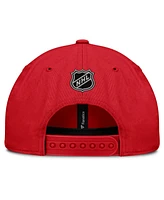 Fanatics Men's Red New Jersey Devils Decades Collection Adjustable Hat