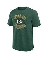 Logo Athletic Men's Heather Green Bay Packers Success T-Shirt