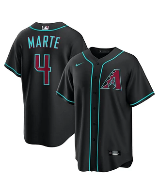 Nike Men's Ketel Marte Black Arizona Diamondbacks Alternate Replica Jersey