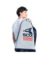 Starter Men's Navy Chicago White Sox Cooperstown Collection Point Man Full-Snap Coaches Jacket