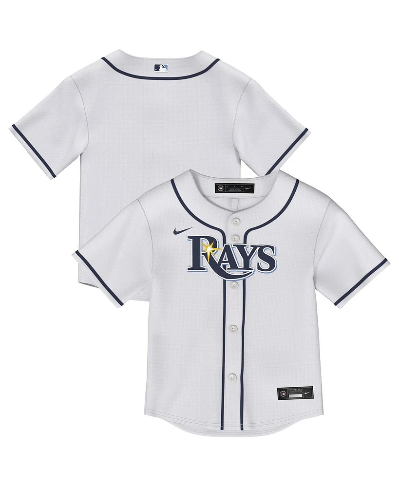 Outerstuff Toddler White Tampa Bay Rays Home Replica Jersey