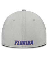 Nike Men's Gray Florida Gators Rise Practice Performance Adjustable Hat